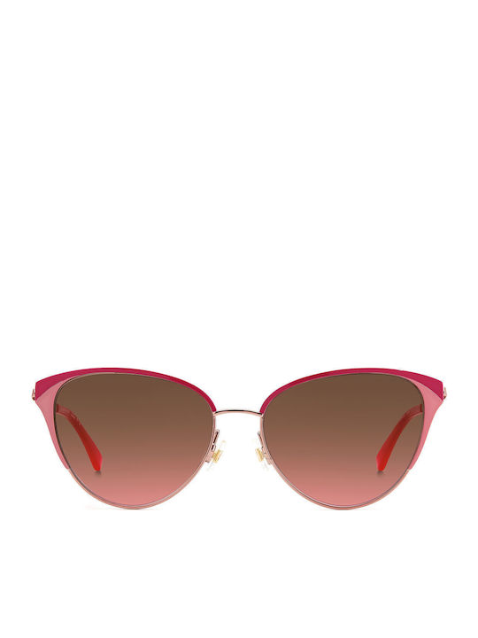 Kate Spade Sunglasses Pink with Mixed Frame & Brown Lens