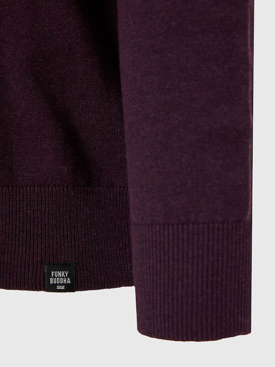Langarm-Pullover Purple