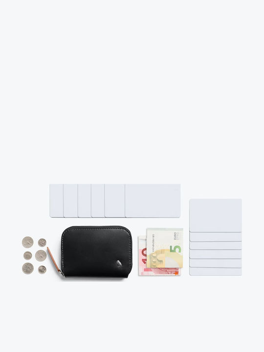 Folio Leather Men's Wallet with RFID Black