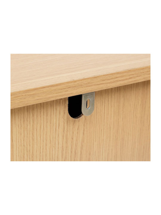 Bufet din Lemn & Metal cu Oglindă Wood Shade 120x40x76cm