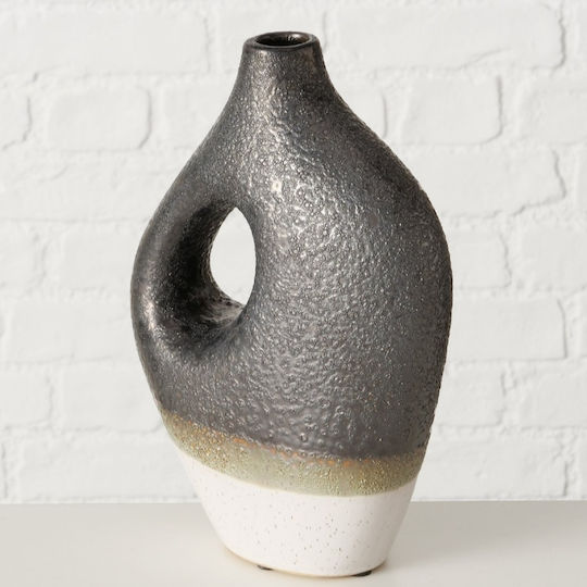Boltze Decorative Vase White 18x8x26cm