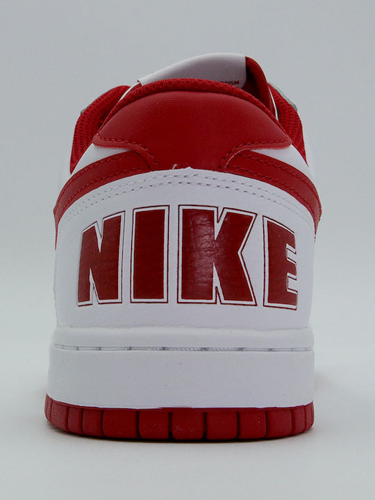 Big Low Ανδρικά Sneakers Λευκό Δέρμα