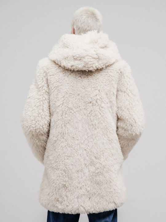 Frauen Pelz Ivory