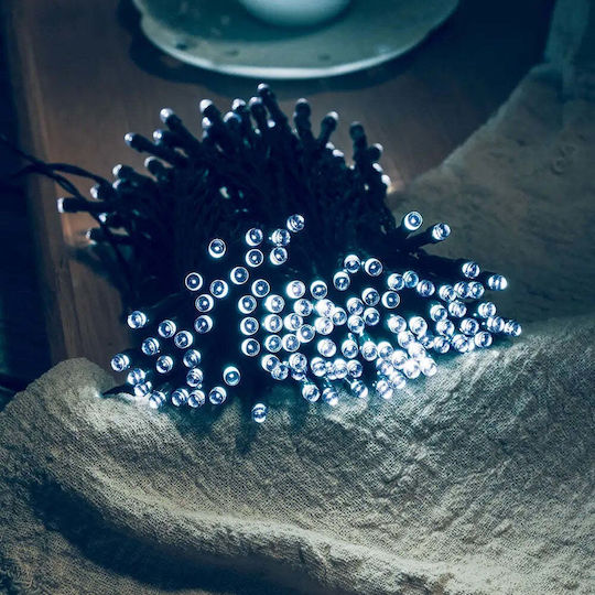 500 Λαμπάκια LED 50μ. RGB Ηλιακά σε Σειρά
