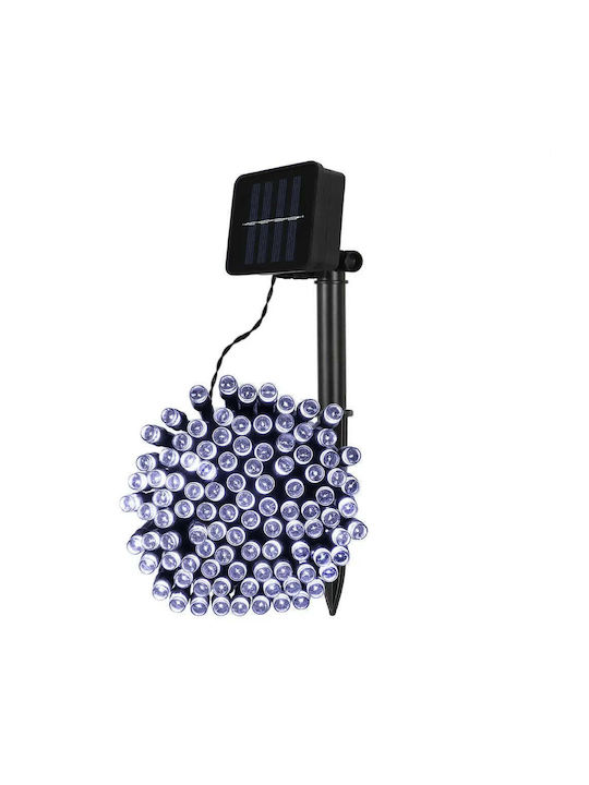 500 Lămpițe LED 50m. Alb cald Solare tip Șir 1buc