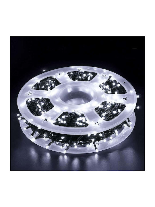 240 Светлини LED 50m. Топъл бял тип Лента 1бр