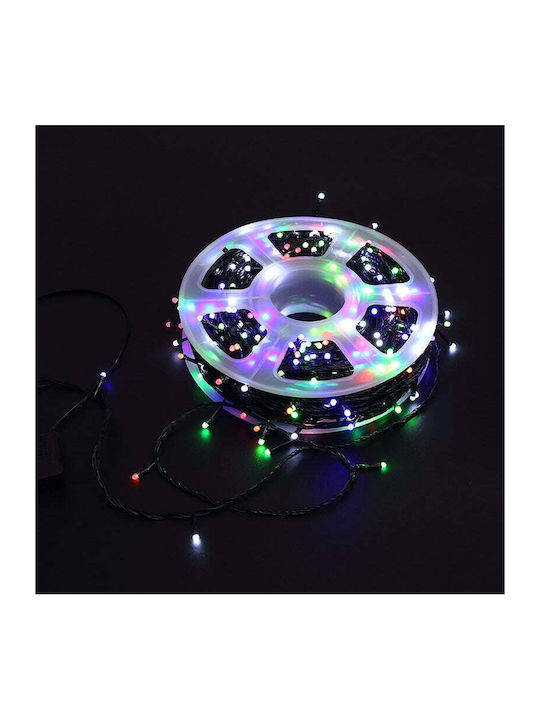 240 Светлини LED 50m. Топъл бял тип Лента 1бр