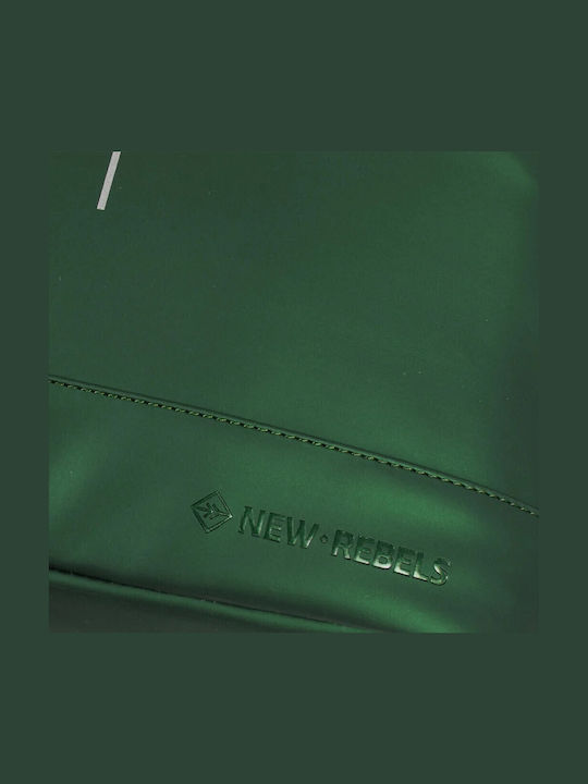 New Rebels Mart New York Σακίδιο Πλάτης Αδιάβροχο 21l Laptop 15 6" Metallic Groen New Rebels Mart New York Σακίδιο Πλάτης Αδιάβροχο 21l Laptop 15 6" Metallic Groen