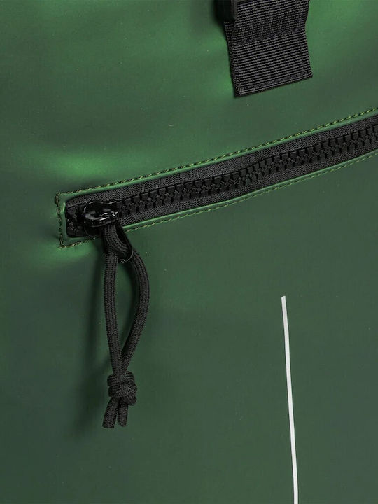 New Rebels Mart New York Σακίδιο Πλάτης Αδιάβροχο 21l Laptop 15 6" Metallic Groen