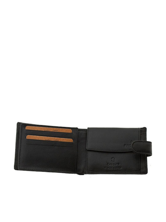 Leather Men's Wallet Classic with RFID Coffee