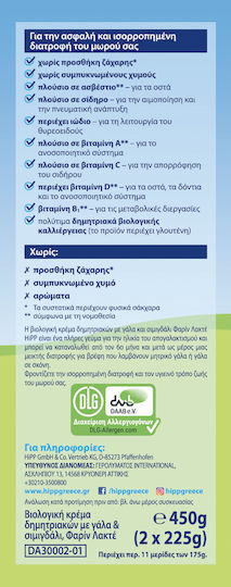 Hipp Baby Cream Farine Lactée No Added Sugar 450gr for 6+ Months