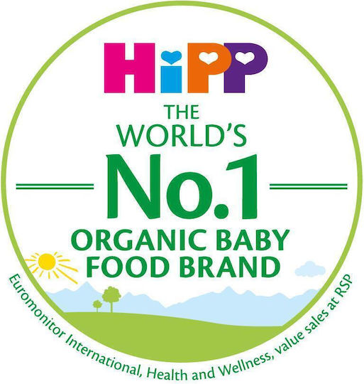 Hipp Fruit-Vegetable Puree Hippis with Flavor Apple-Pear-Dragon Fruit-Currant No Added Sugar 100gr for 12+ Months