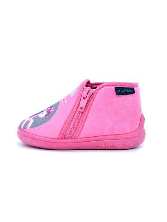 Mini Max Anatomic Kids Slippers Pink