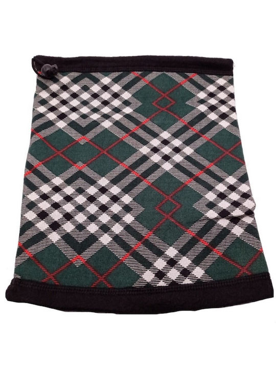 Neck Fleece Plaid Double-Sided Worn & As a Hat 4