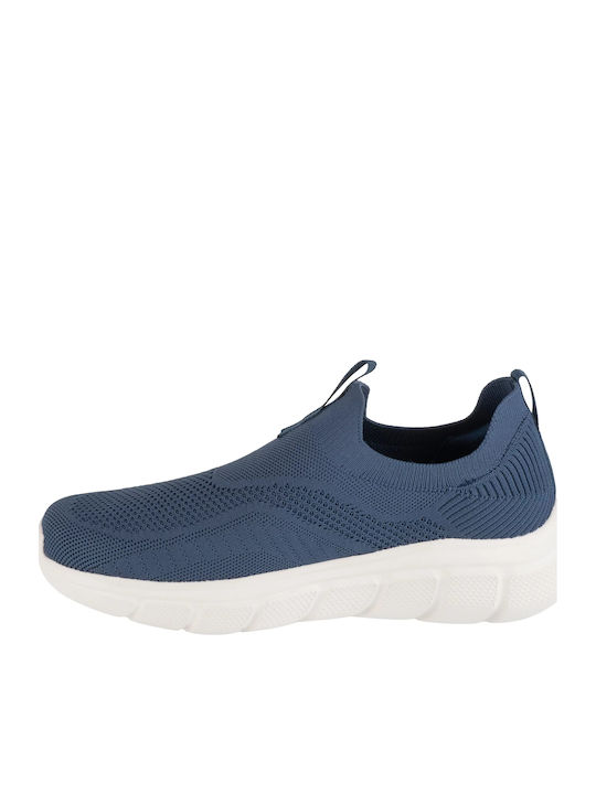 Bobs B Flex Frigid Edge Men's Slip-Ons Blue