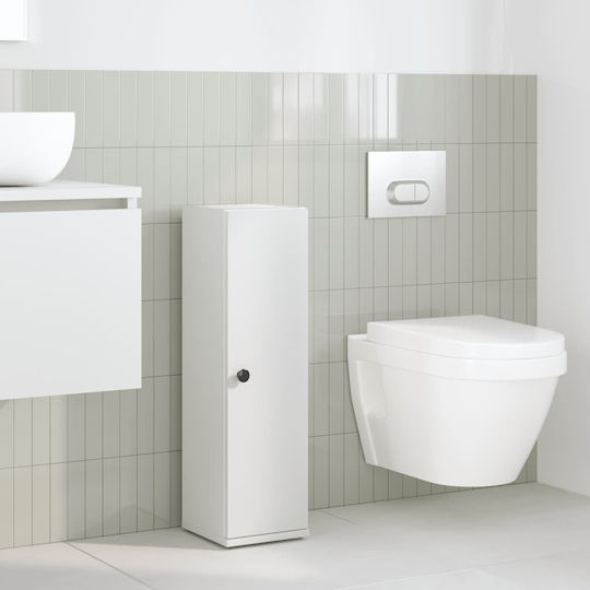 vidaXL Bathroom Cabinet L20.5xW22xH72cm White