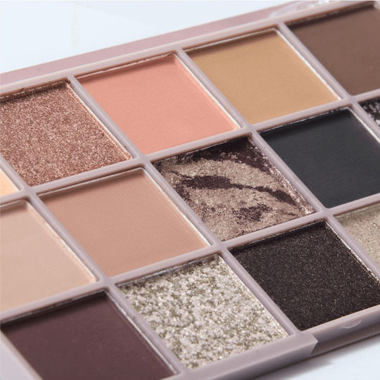 Technic Eyeshadow Pressed Pigment Paletă cu Farduri de Pleoape Matifiant Formă Solidă Smoket Quartz