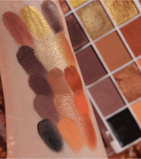 Technic Pressed Pigment Eye Shadow Palette Matte in Liquid Form 27gr