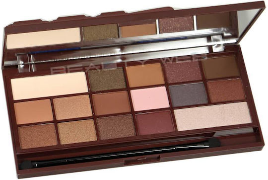 Revolution Beauty I Heart Chocolate Eye Shadow Palette in Solid Form Chocolate 22gr