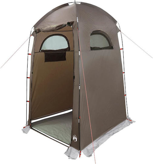 vidaXL Σκηνή Camping Τουαλέτας Καφέ 150x150x230εκ.