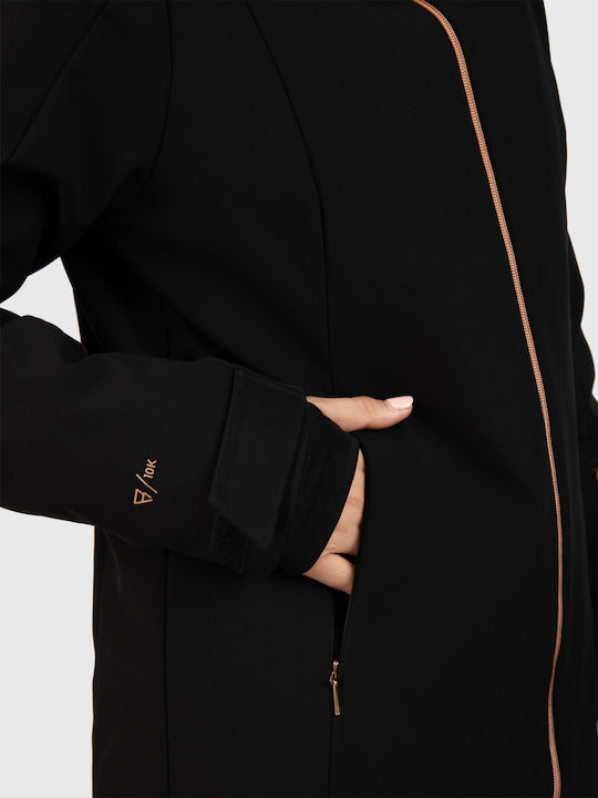 Brunotti 2422180155-9999 Feminin Jachetă Coajă moale pentru Schi & Snowboard Negru
