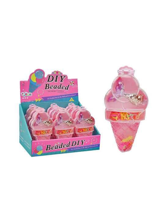 ToyMarkt Set of Kids Hair Clips with Hair Clip / Rubber Band Ice Cream