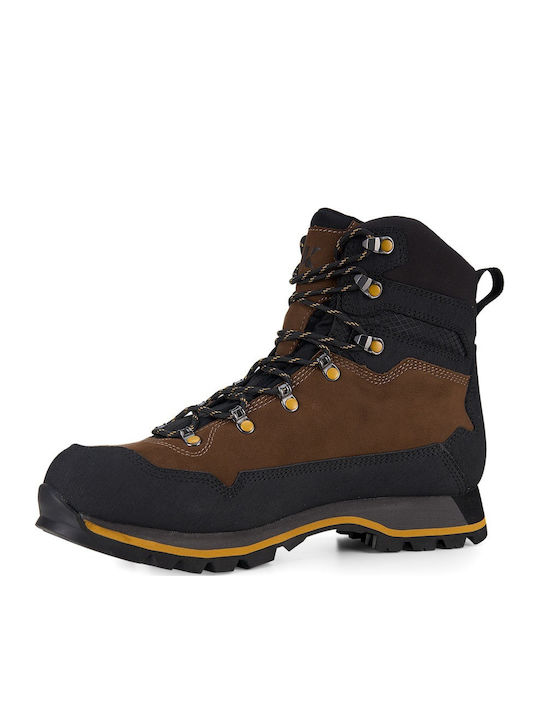 Kayland Men's Waterproof Hiking Boots With Gore-Tex Membrane Brown