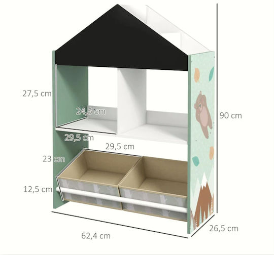 Библиотека Подов Forest House 60x30x75см