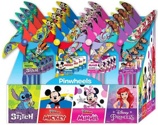 John Διαδραστικό Παιχνίδι Ανεμόμυλος Disney για 3+ Ετών (Διάφορα Σχέδια) 1τμχ