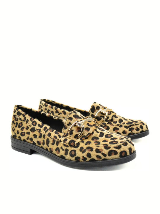 Γυναικεία Loafers σε Μπεζ Χρώμα