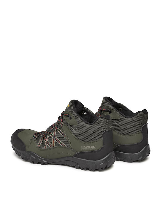 Regatta Edgepoint Iii Мъжки Waterproof Зелен