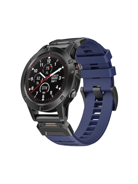 Λουράκι Σιλικόνης Μπλε (Garmin Instinct 2X)