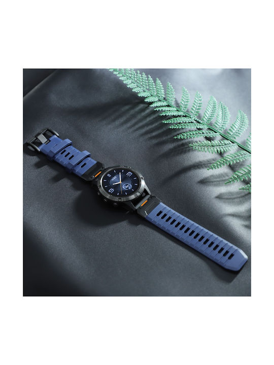 Λουράκι Σιλικόνης Μπλε (Garmin Instinct 2X)