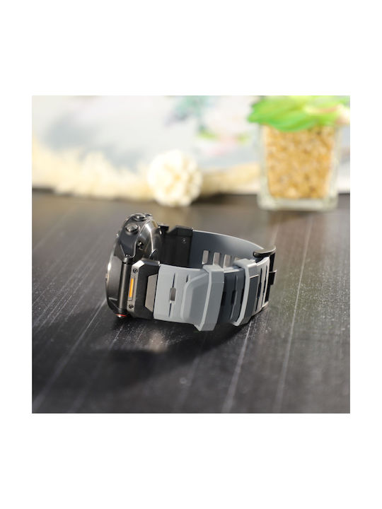 Λουράκι Σιλικόνης Γκρι (Garmin Instinct 2X)