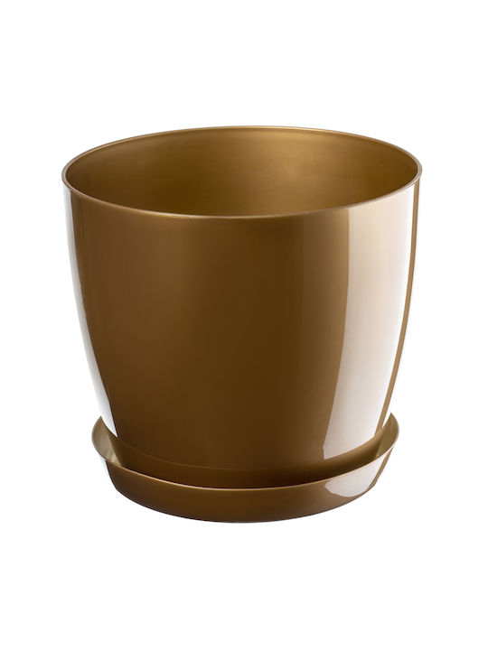 Kadax Gold Flower Pot Cover Base 20cm