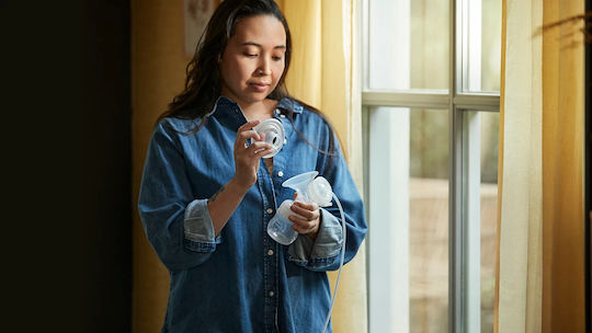Philips Avent Ηλεκτρικό Μονό Θήλαστρο Ρεύματος Μπεζ