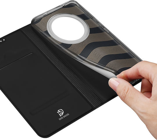 Dux Ducis Book Σιλικόνης Μαύρο (Oppo Reno12 F / FS)