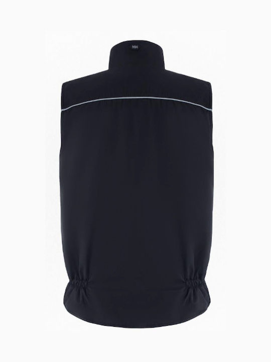 Axon Men's Safety Vest with Reflective Film Black