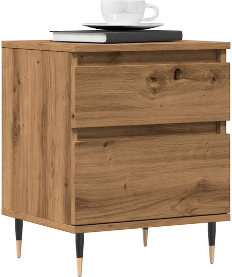 Nachttisch Metall Oaks 40x35x50cm