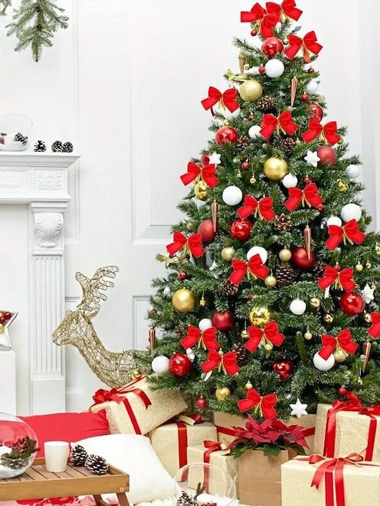 Weihnachtliche Figur Bogen Länge 5cm 12Stück