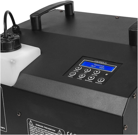 Light4me Bubble Machine 1500W Wireless Remote
