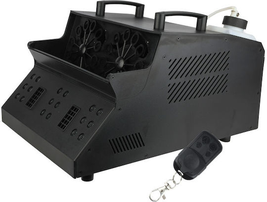 Light4me Bubble Machine 1500W Wireless Remote