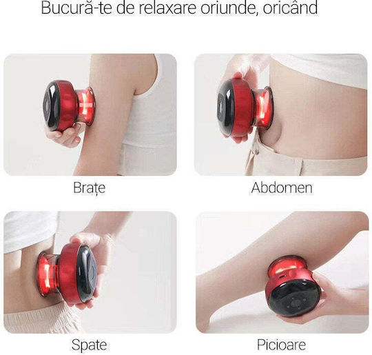 Dispozitiv de masaj pentru corp Roșie