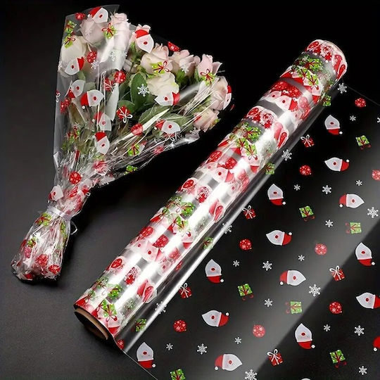 Panora Christmas Wrapping Paper for Gift Transparent 1000cm.