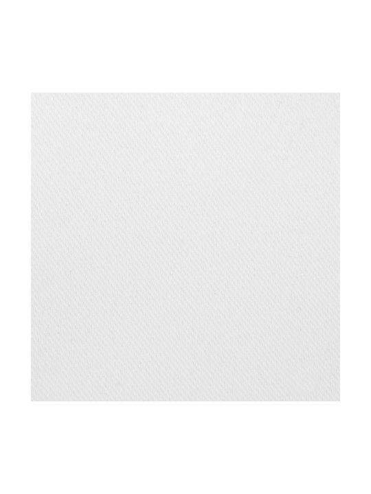 Eurofirany Perdea de Întunecare cu Coafură Logan Albă 135x270cm