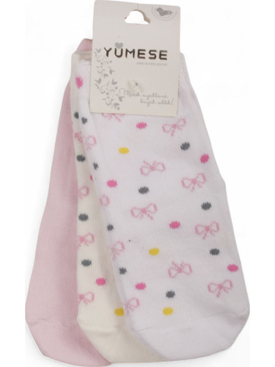 Yumese Kindersocken Rutschfest Colorful 3 Paar