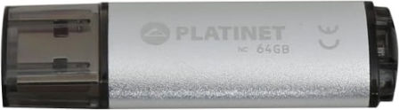 Platinet X-Depo 64GB USB 2.0 Стик Сребрист
