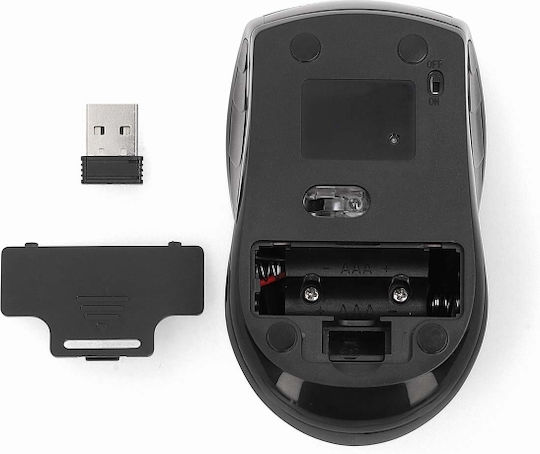 Nedis MSWS106BK Kabellose Mäuse Schwarz
