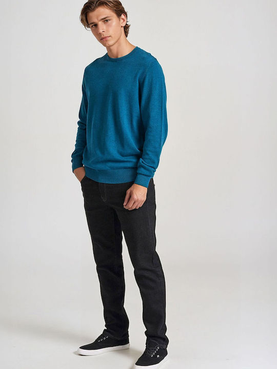 Funky Buddha Pullover Petrol Blue