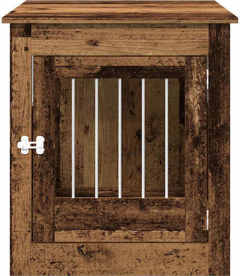vidaXL Dog House Outdoor Brown 64.5x80x71cm